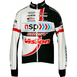 NSP-GHOST 2012 Maisch Radsport-Profi-Team Winter Fleece Long Sleeve Jersey Jacket