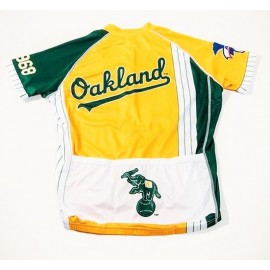 MLB Oakland Athletics Cycling Jersey Bike Clothing Cycle Apparel Shirt Ciclismo
