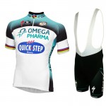 2013 OMEGA PHARMA - QUICK-STEP Short Sleeve Jersey + Bib Shorts Kit Marc Cavendish