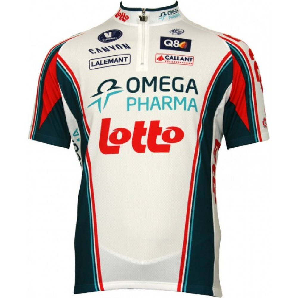 Omega Pharma-Lotto 2010 Vermarc Radsport-Profi-Team Short Sleeve Jersey