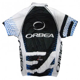2011 ORBEA White Cycling Short Sleeve Jersey