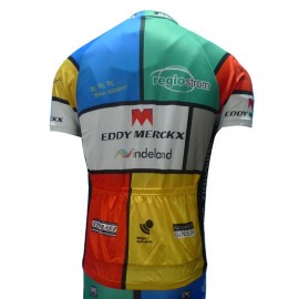 Eddy Merckx-Indeland Team Short Sleeve Cycling Jersey - 2012
