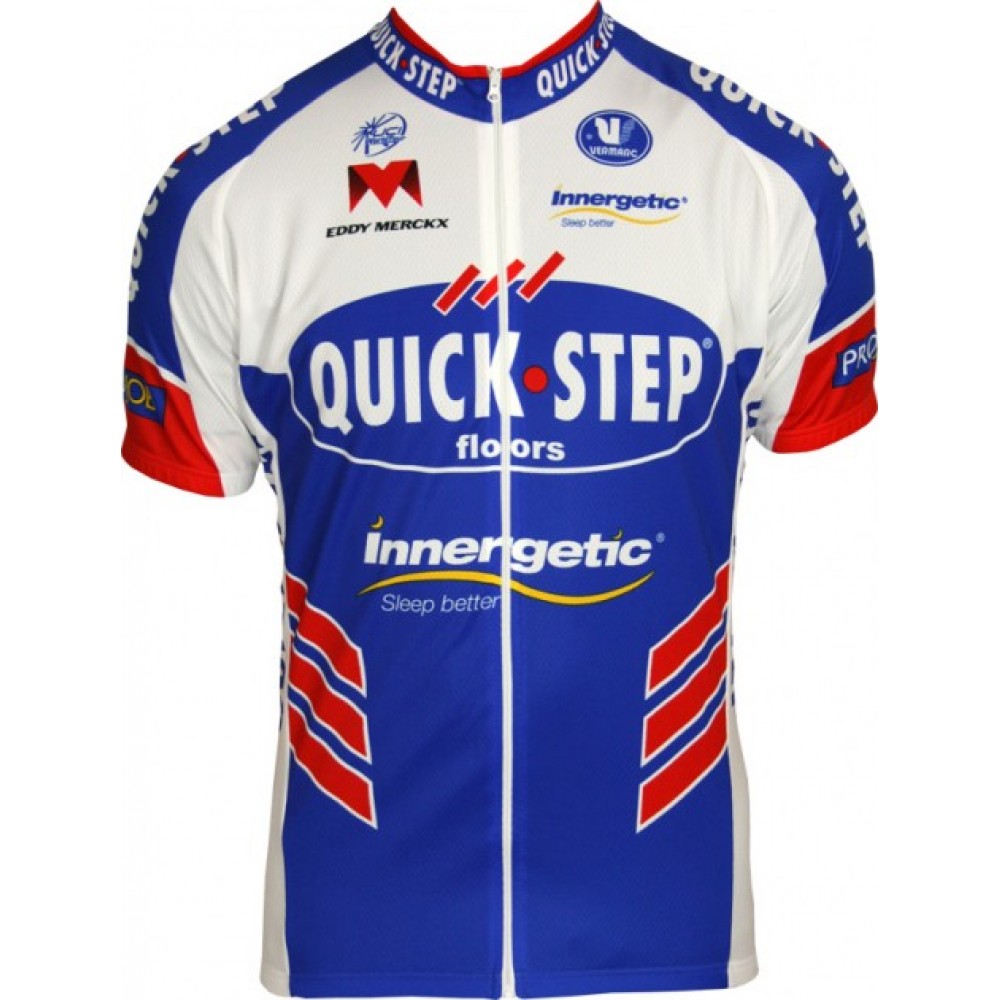 QUICKSTEP 2011 Vermarc Radsport-Profi-Team - Short  Sleeve  Jersey