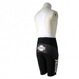 2011 RadioShack Black Cycling Bib Shorts 