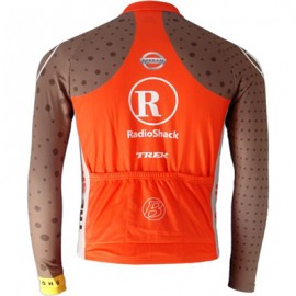 2010 RadioShack Red Cycling Long Winter Jacket
