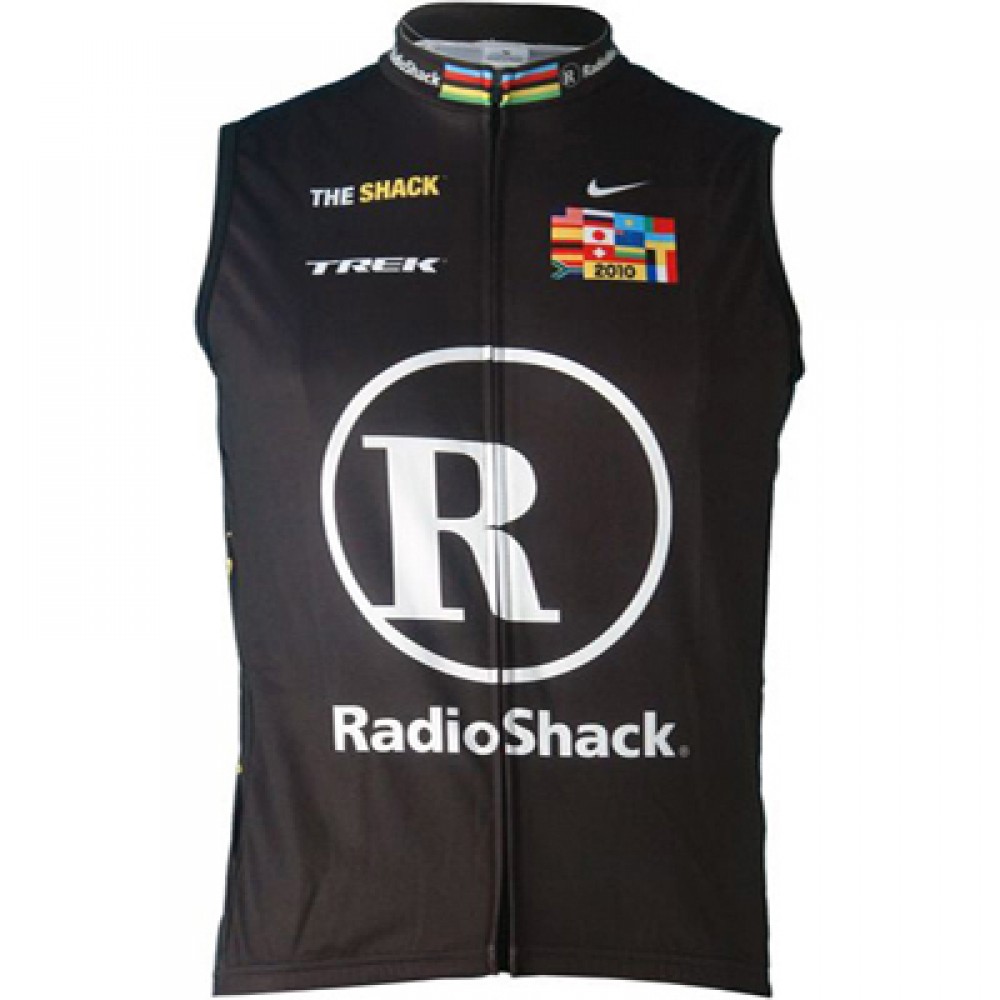2010 Team RadioShack Last 28 Days Cycling Thermal  Sleeveless Vest 