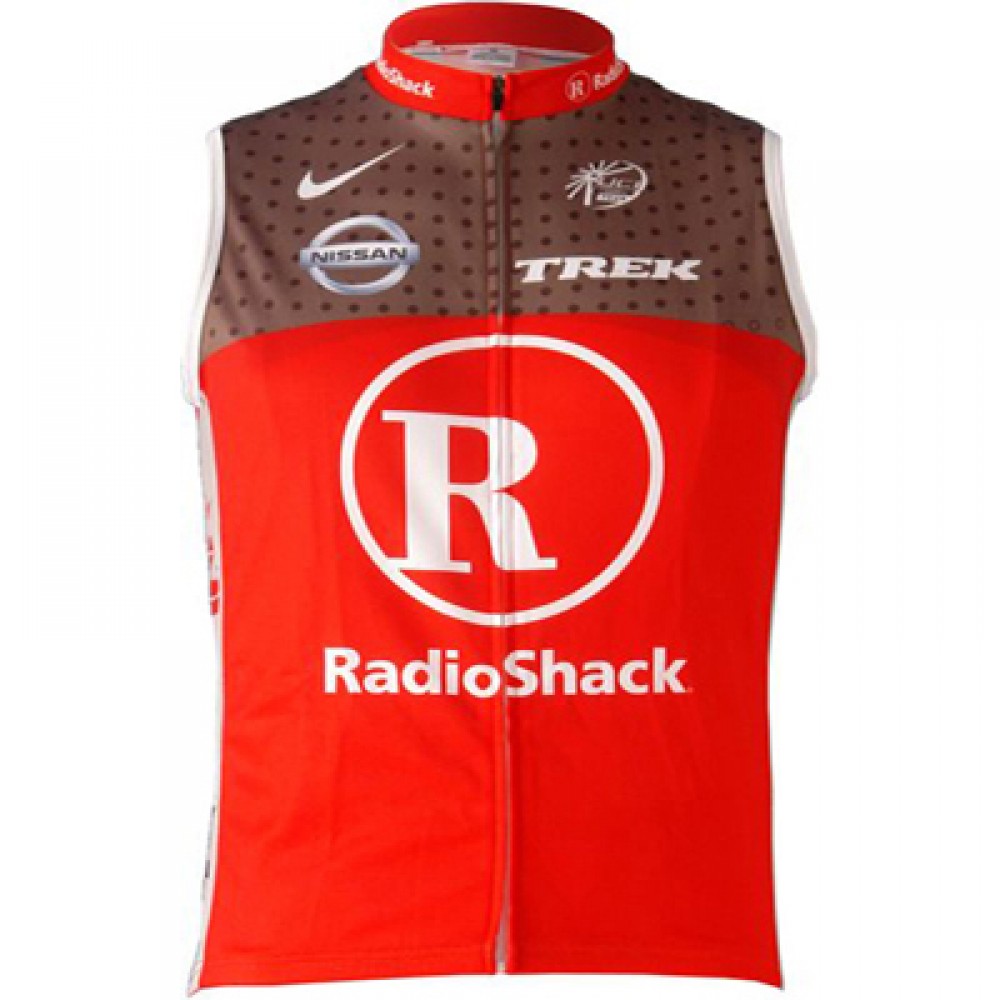  Team RadioShack  Cycling  Sleeveless Vest RED