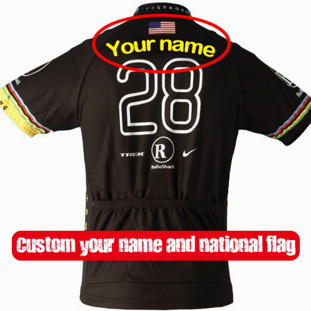 Customize RadioShack 28 Jersey With your name and national flag