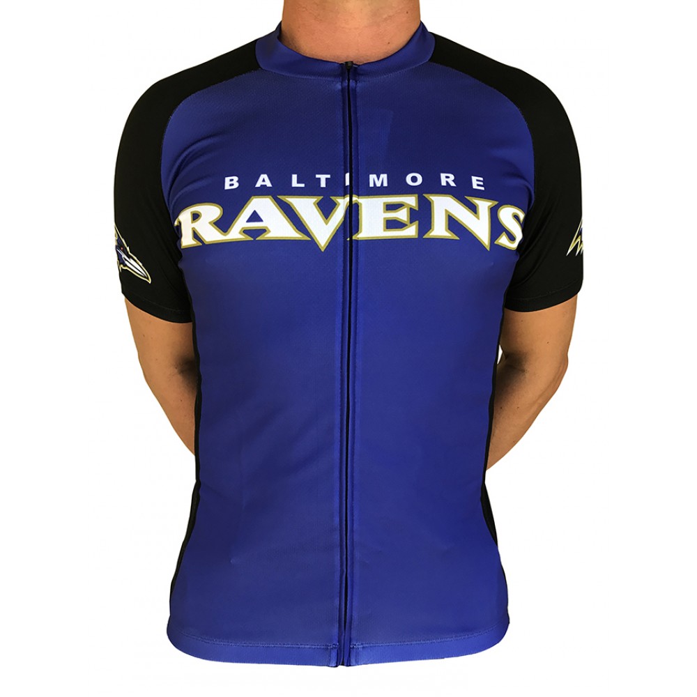 NFL  baltimore ravens Cycling Jersey Short Sleeve