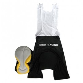  Team Rock Racing Cycling Bib Shorts BLACK