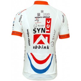 Syntec Ubbink Cycling Jersey Short Sleeve-White