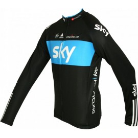 SKY 2011 PRO CYCLING Radsport-Profi-Team - Long  Sleeve  Jersey