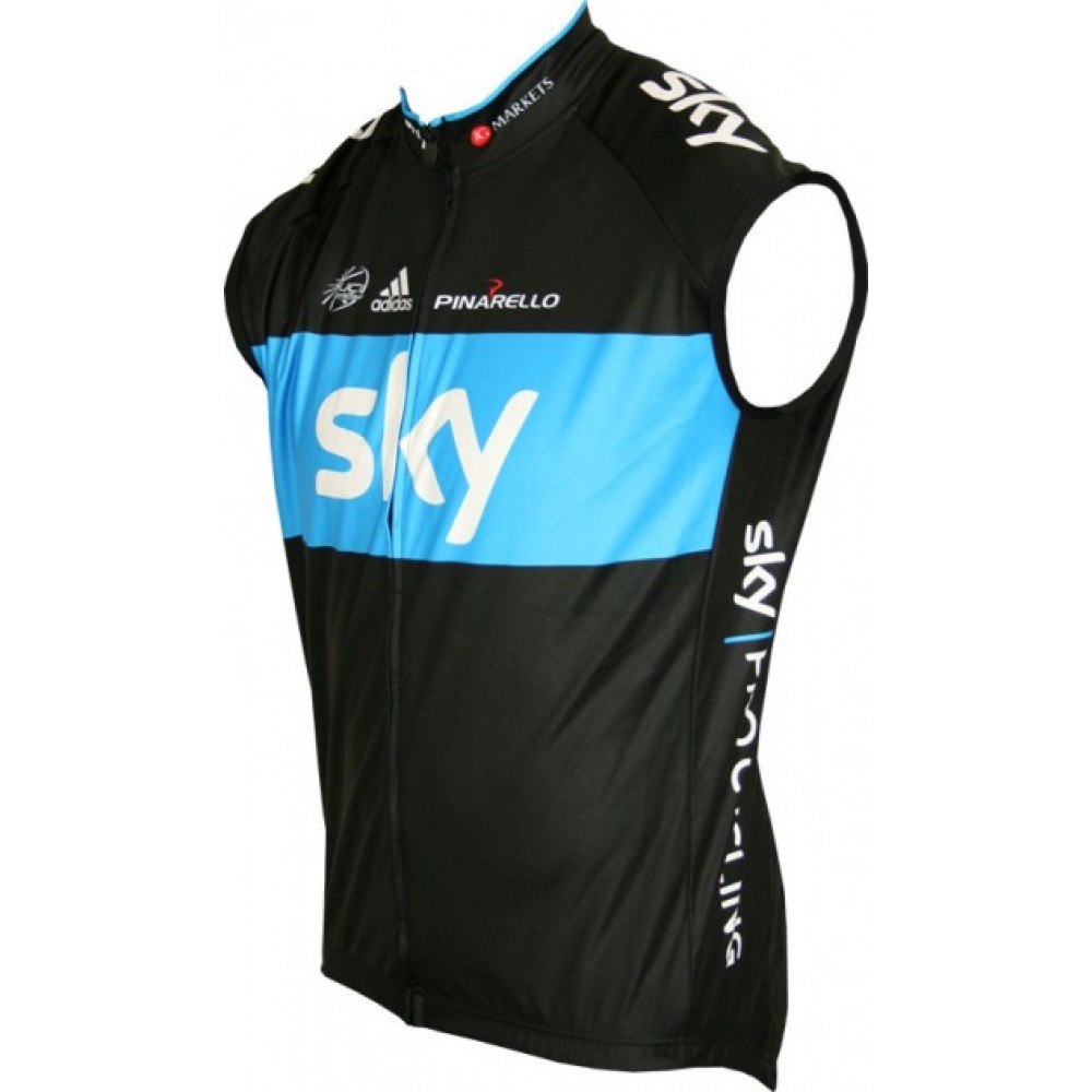 SKY 2011 PRO CYCLING Radsport-Profi-Team -Sleeveless Jersey Vest