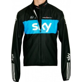 SKY 2011 PRO CYCLING Radsport-Profi-Team- Winter Fleece Long  Sleeve  Jersey