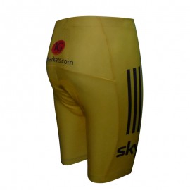 2012 Team SKY Yellow Cycling Shorts Tour De France - cycling shorts