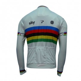 2012 TEAM SKY UCI WORLD CHAMPION Long Sleeve Cycling Jersey