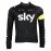 2013 team SKY Victory Cycling Long Sleeve Jersey yellow armband