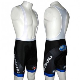 2010 Subaru Black Cycling Bib Shorts