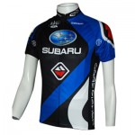 2010 Subaru Blue Short Sleeve Cycling Jersey
