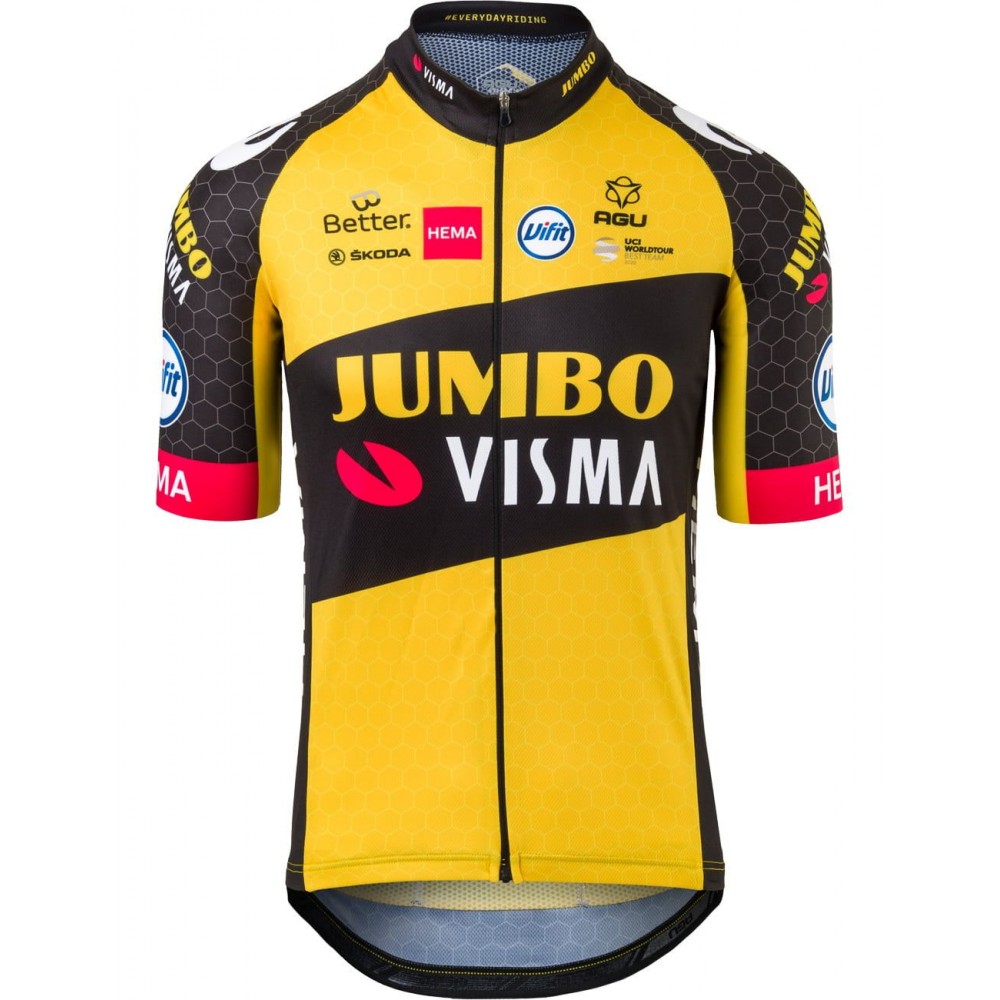Team Jumbo - Visma 2021 Short Sleeve Cycling Jersey