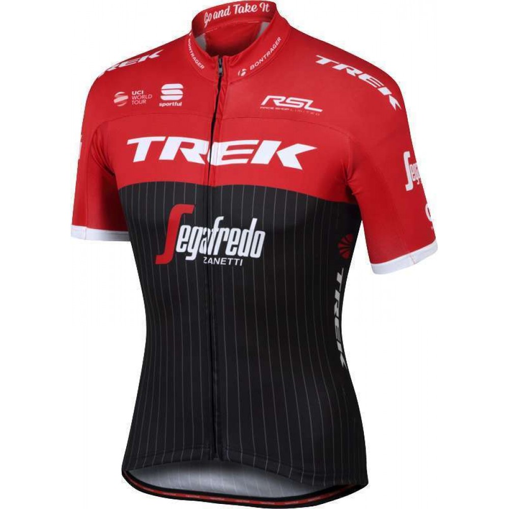 2017 team trek short sleeve cycling jersey bike clothing cycle apparel shirt