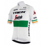 2019 Team TREK - SEGAFREDO irish champion Short Sleeve cycling Jersey bike clothing Cycle apparel Shirt