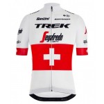 2019 TREK - SEGAFREDO swiss champion Short Sleeve cycling Jersey bike clothing Cycle apparel Shirt
