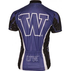UW University of Washington Dawgs Cycling Short Sleeve Jersey