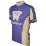 UW University of Washington Huskies Cycling Short Sleeve Jersey