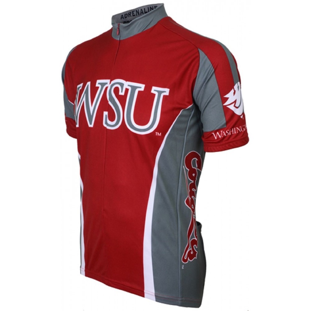Washington State University (WSU) Cougars Cycling  Short Sleeve Jersey