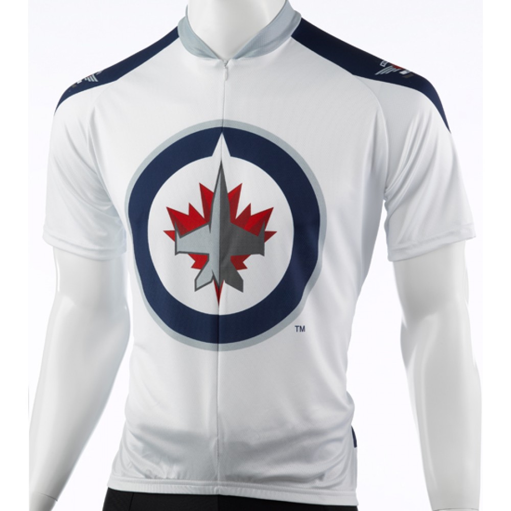 Winnipeg Jets Cycling Jersey Short Sleeve