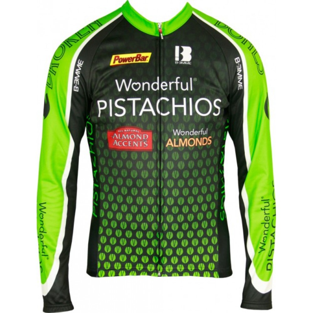 Wonderful Pistachios 2012 Biemme Radsport-Profi-Team - Long  Sleeve  Jersey