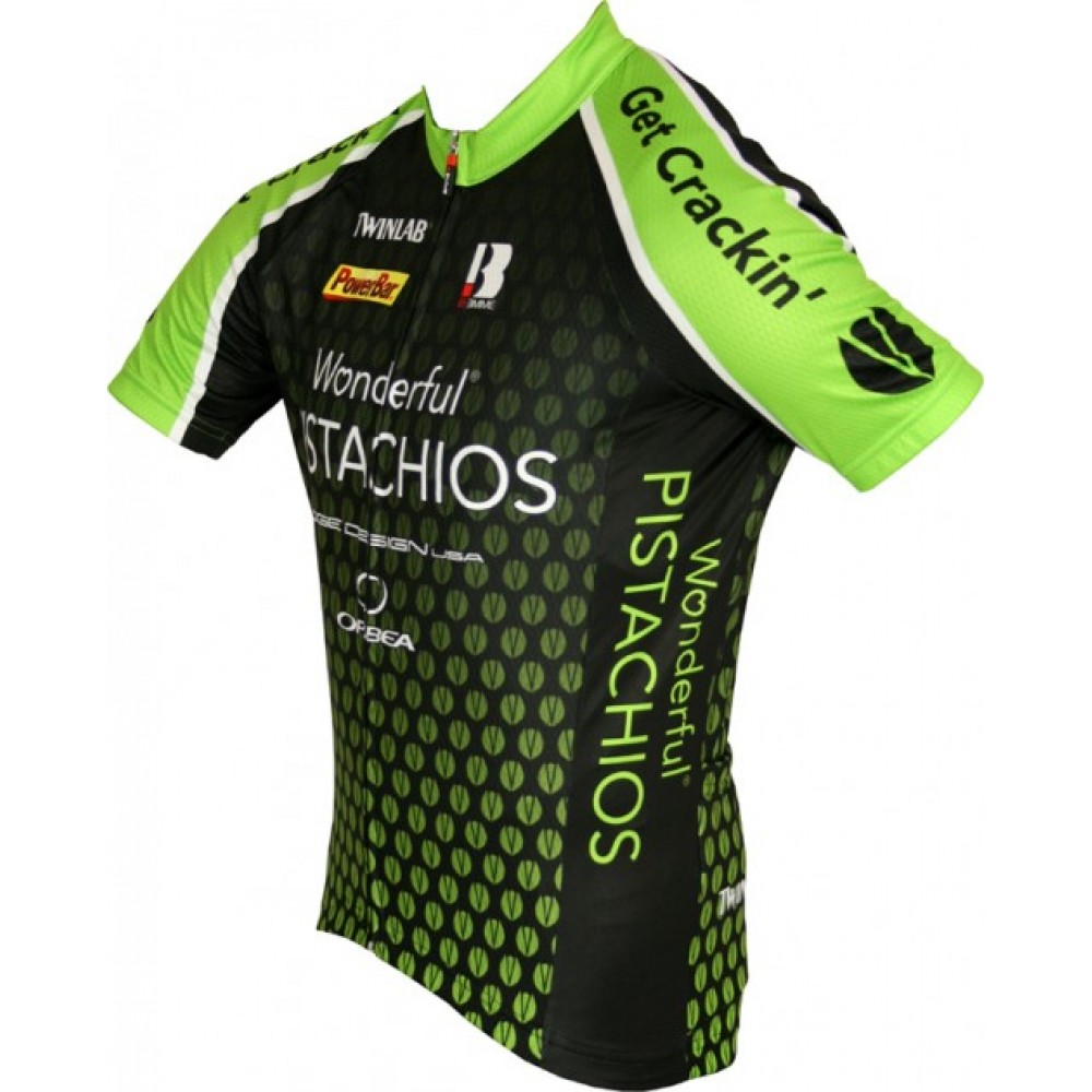 Wonderful Pistachios 2011 Biemme Radsport-Profi-Team - Short  Sleeve  Jersey