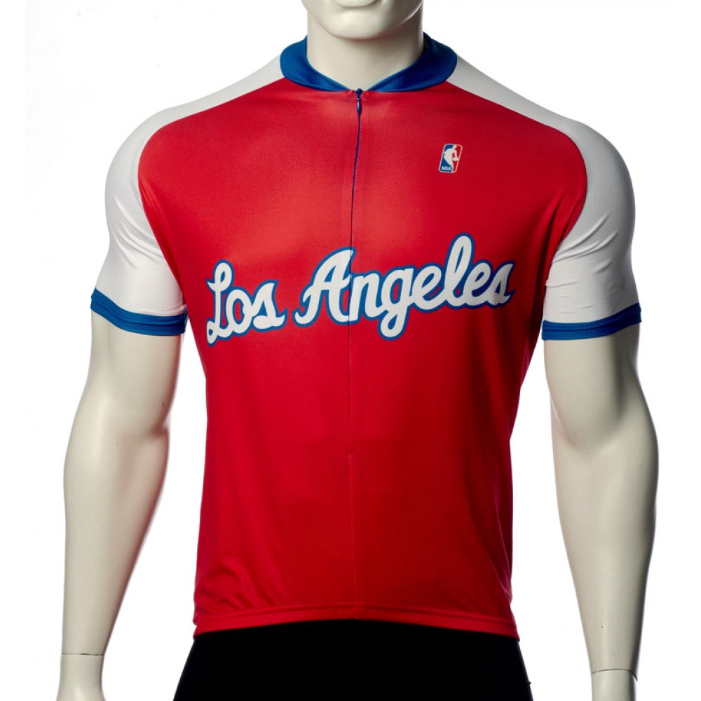 NBA Los Angeles Clippers Cycling Jersey Short Sleeve