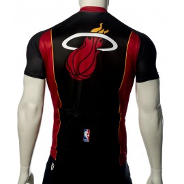 NBA Miami Heat Cycling Jersey Short Sleeve