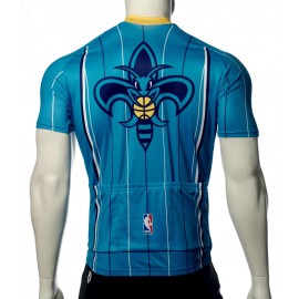 NBA New Orleans Hornets Cycling Jersey Short Sleeve