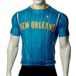 NBA New Orleans Hornets Cycling Jersey Short Sleeve