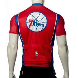 NBA Philadelphia 76ers SIXERS Cycling Jersey Short Sleeve