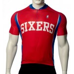 NBA Philadelphia 76ers SIXERS Cycling Jersey Short Sleeve