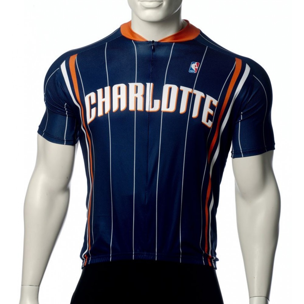 NBA Charlotte Bobcats Cycling Jersey Short Sleeve