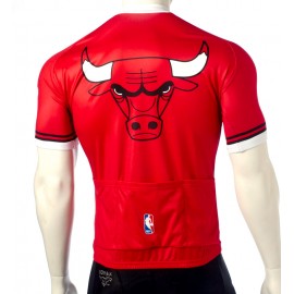 NBA Chicago Bulls Cycling Jersey Short Sleeve