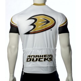 NHL Anaheim Ducks Cycling Jersey Short Sleeve