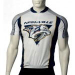 NHL Nashville Predators Cycling Jersey Short Sleeve