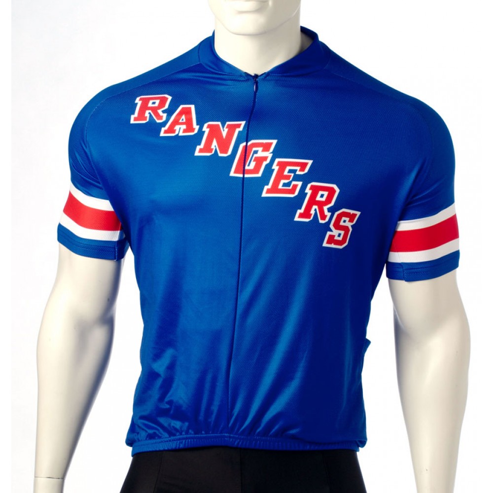NHL New York Rangers Cycling Jersey Short Sleeve