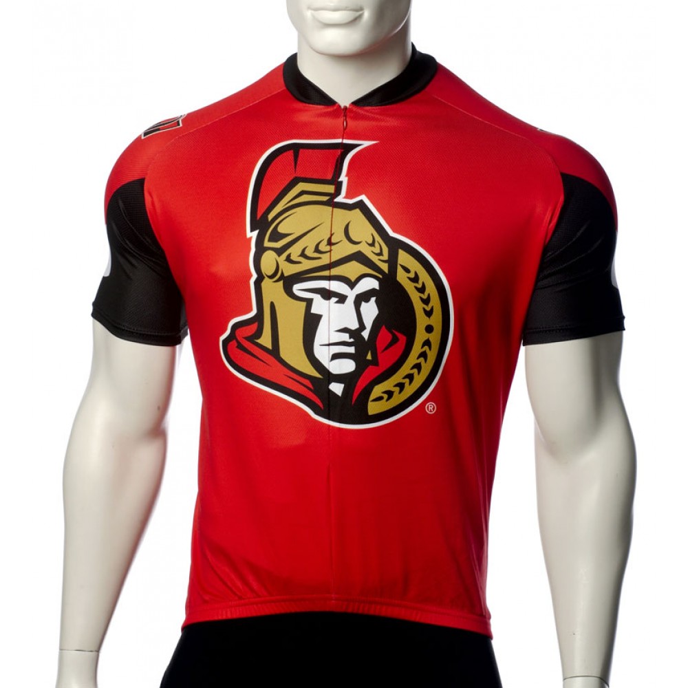 NHL Ottawa Senators Cycling Jersey Short Sleeve