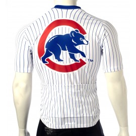 MLB Chicago Cubs Cycling Jersey Short Sleeve