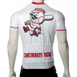 MLB Cincinnati Reds Cycling Jersey Short Sleeve