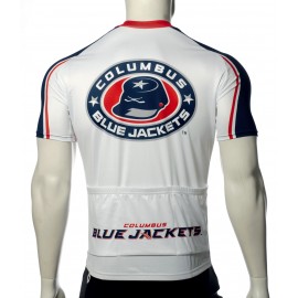 NHL Columbus Blue Jackets Cycling Jersey Short Sleeve