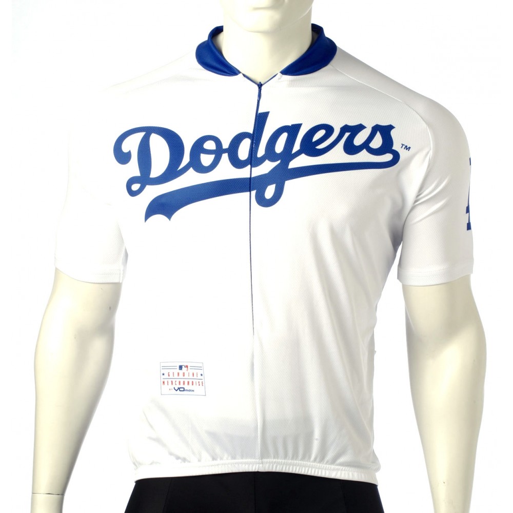 MLB Los Angeles Dodgers Cycling Jersey Short Sleeve