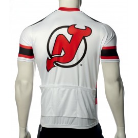 NHL New Jersey Devils Cycling Jersey Short Sleeve